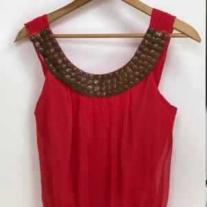 ⭐️ Metal Detail Tank Top